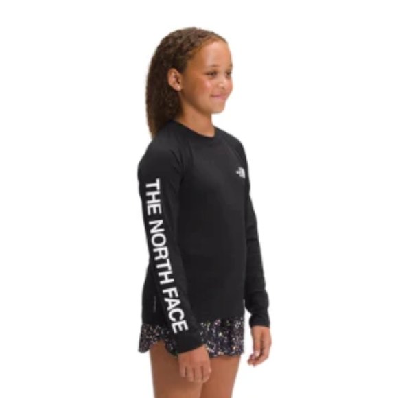 North Face - Girls UPF 40+ Water-Sun Shirt (Size 5) - Picture 1 of 2